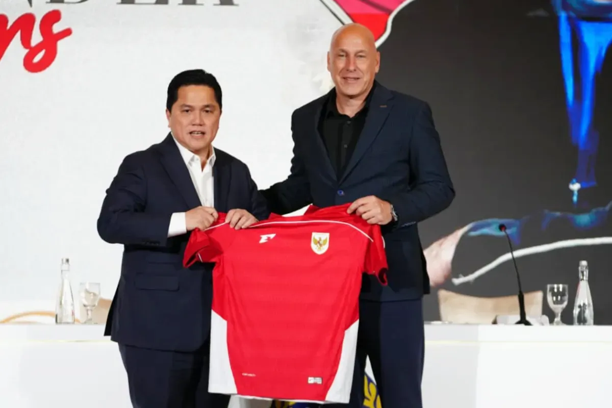 Potret Erick Thohir (kiri) dan Alexander Zwiers (kanan). (Sumber: PSSI)
