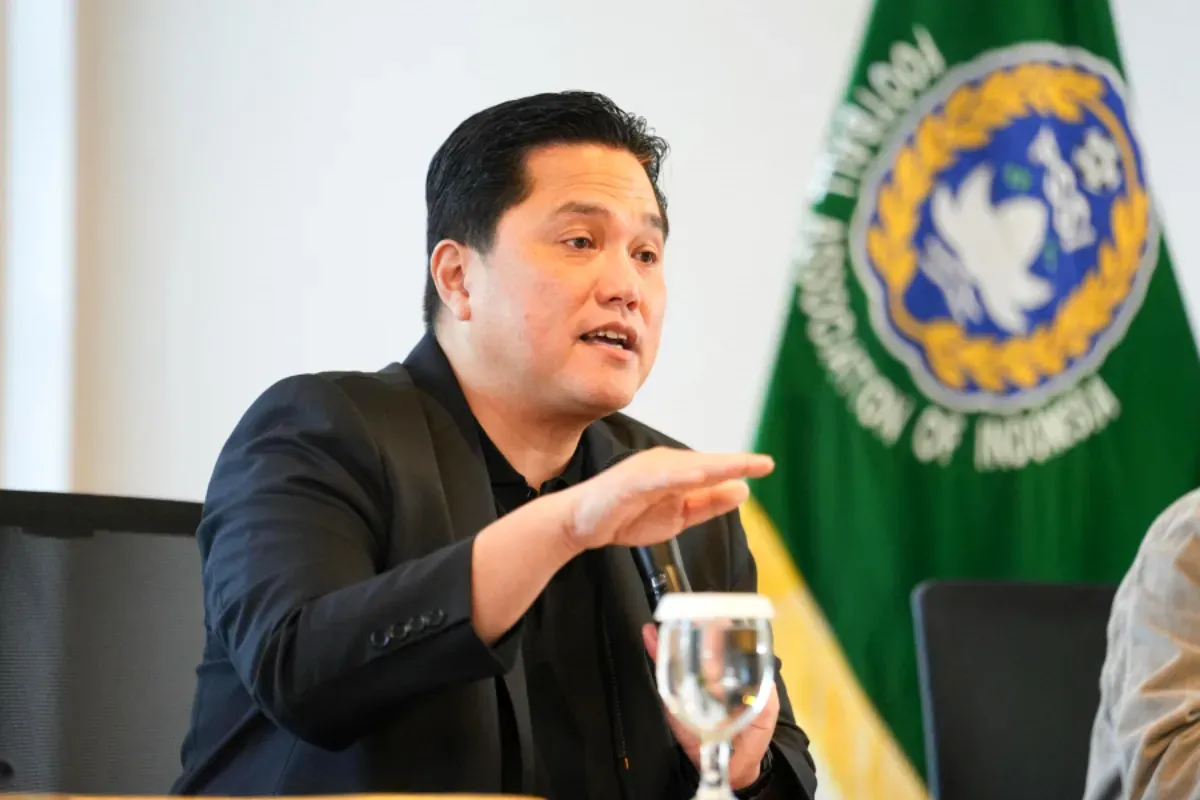 Potret Ketua Umum PSSI, Erick Thohir. (Sumber: PSSI)