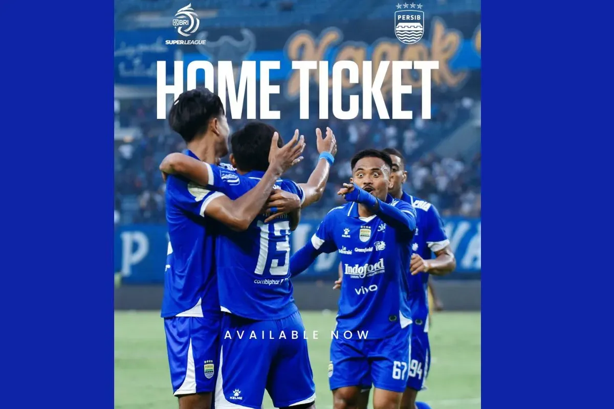 Harga tiket Persib hadapi Borneo FC (Sumber: X/@persib)