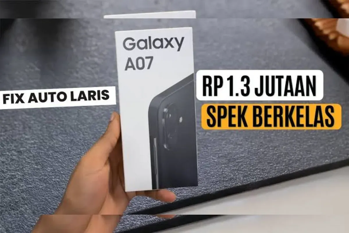 Samsung Galaxy A07. (Sumber: YouTube/Pan Channel)