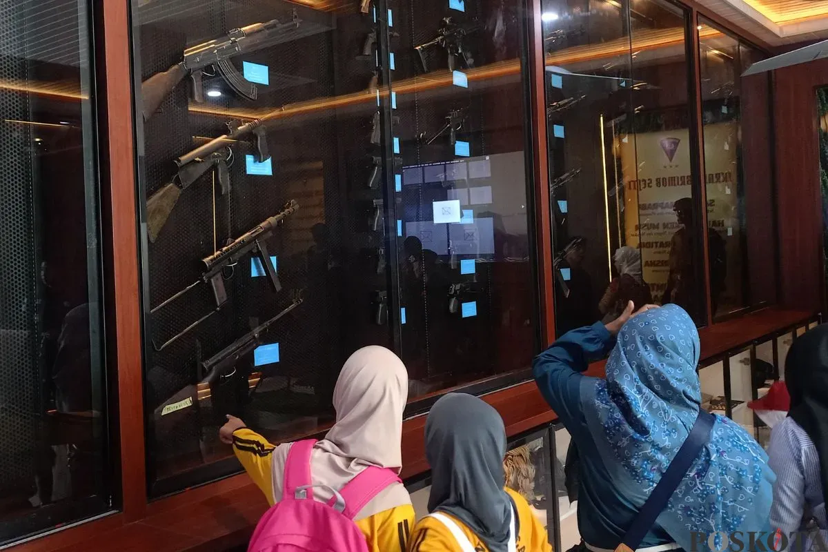 Wisata Juang Korps Brimob Polri, Desa Cikeas, Kecamatan Gunung Putri, Kabupaten Bogor, resmi dibuka untuk umum, Selasa, 26 Agustus 2025. (Sumber: Poskota/Giffar Rivana)