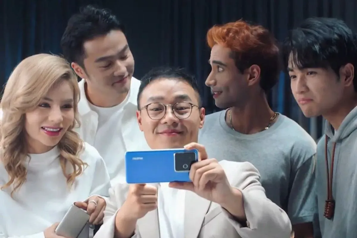 Realme pamerkan ponsel gaming dengan kipas pendingin internal (Sumber: X/@NxtinTech)