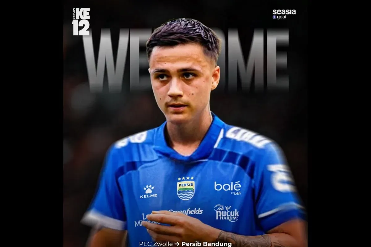 Bek sayap Timnas Indonesia, Eliano Reijnders gabung ke Persib Bandung. (Sumber: Instagram/@seaasiagoal)