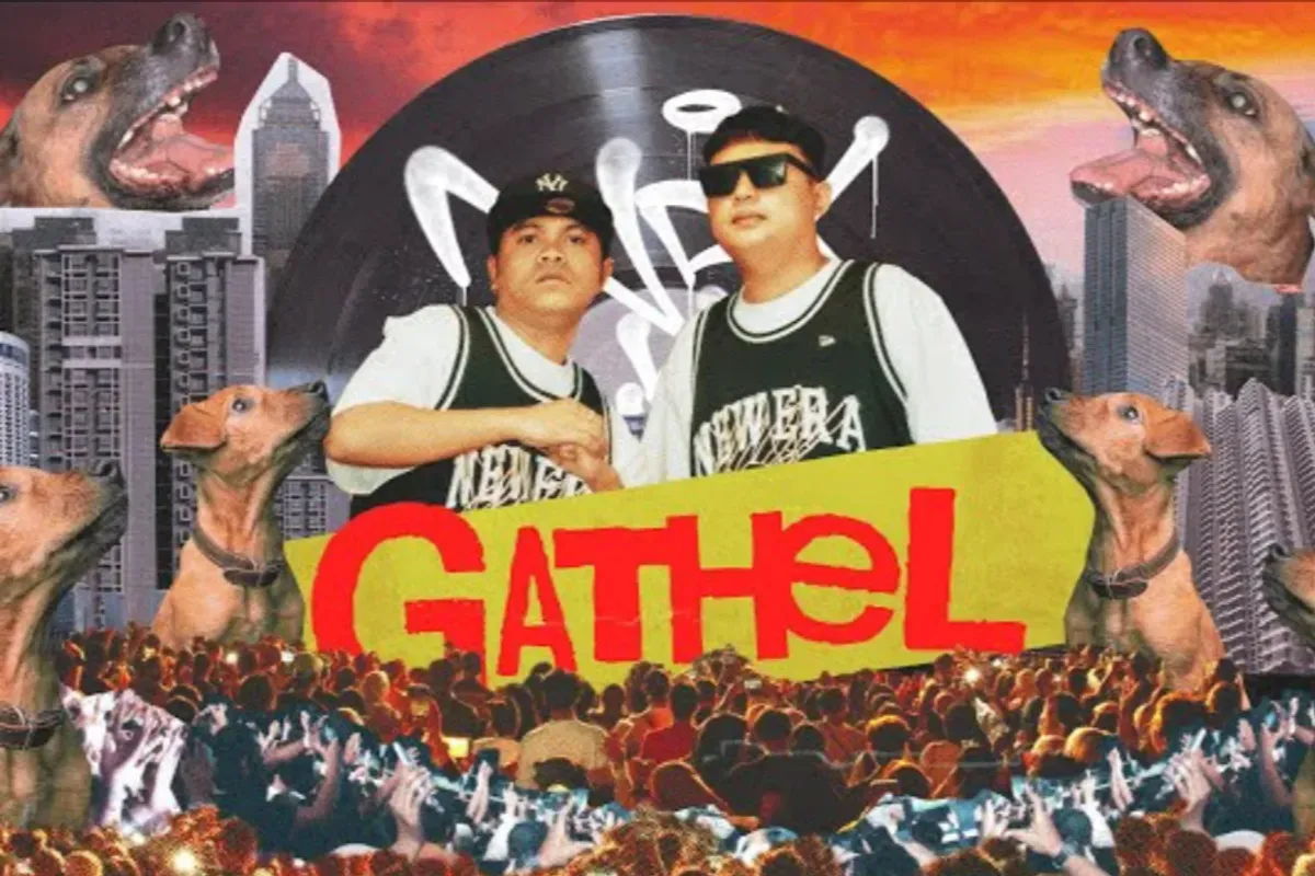 Lirik lagu Gathel dari NDX AKA. (Sumber: YouTube/NDX AKA)