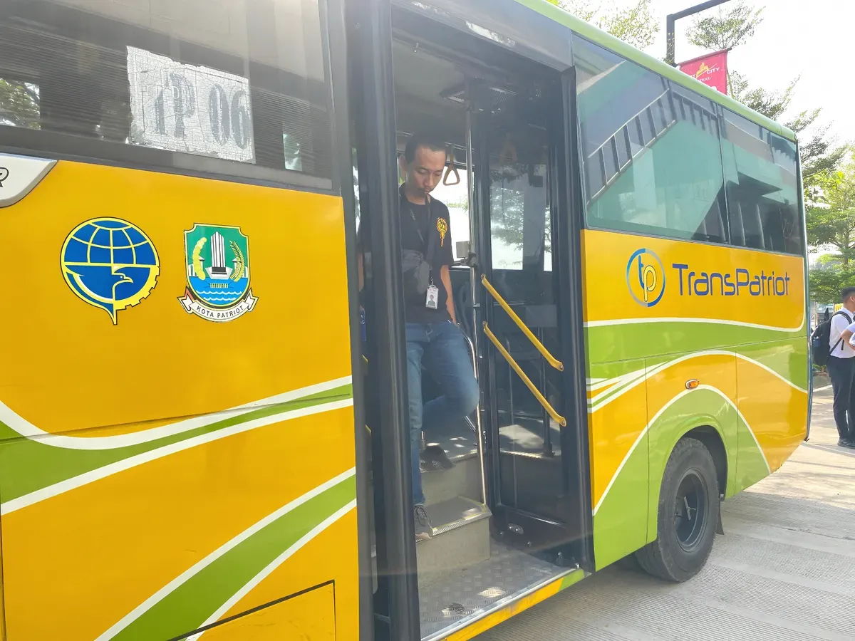 Armada Biskita Trans Patriot di Bekasi. Dishub Kota Bekasi telah mengajukan penambahan rute ke Kementerian Perhubungan guna memperluas layanan transportasi publik bagi masyarakat. (Sumber: Istimewa)