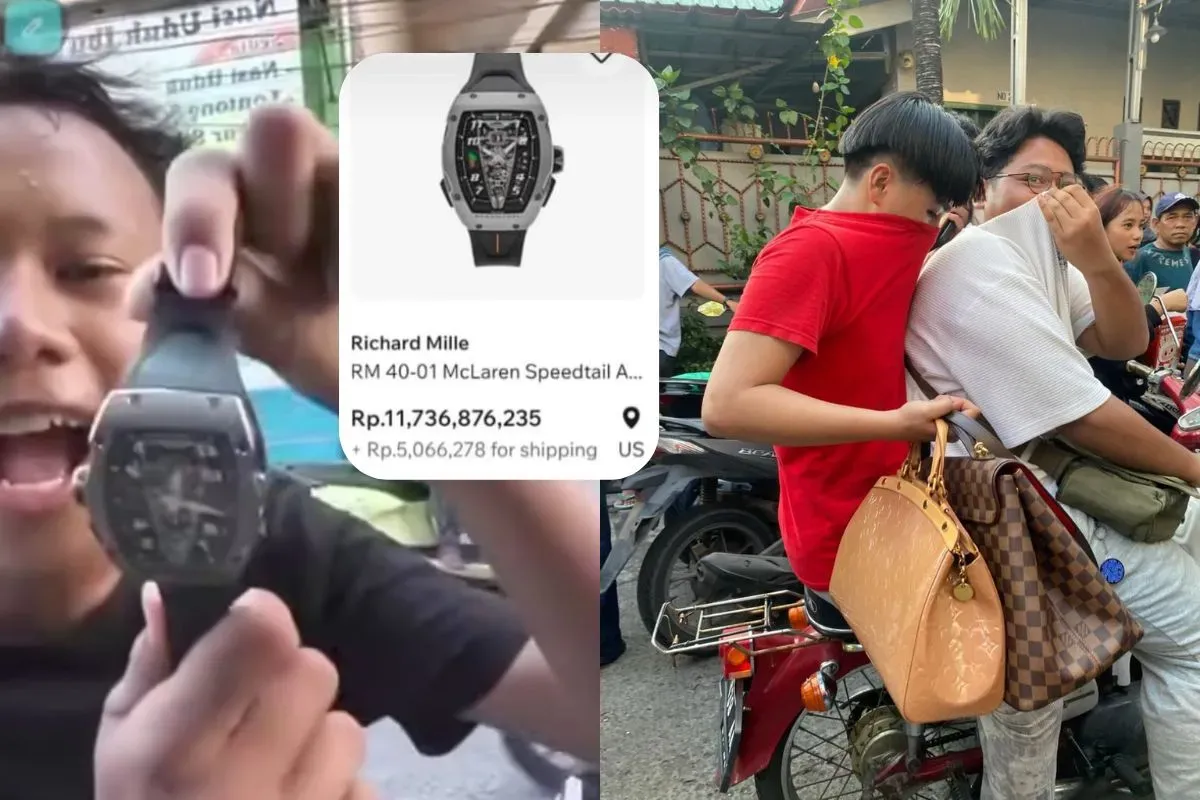 Rumah anggota DPR Ahmad Sahroni disatroni massa, sejumlah barang mewah raib dijarah. (Sumber: kolase Instagram)