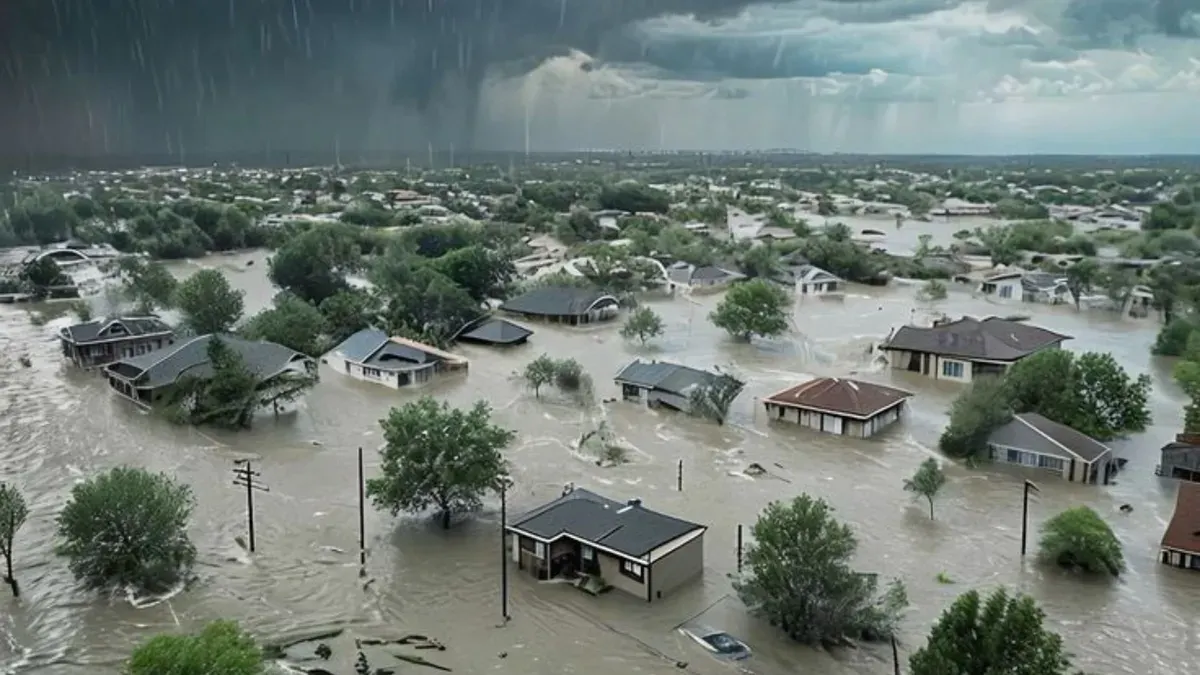 Ilustrasi bencana Sumatera (Sumber: Pinterest/EORVA CUTE)