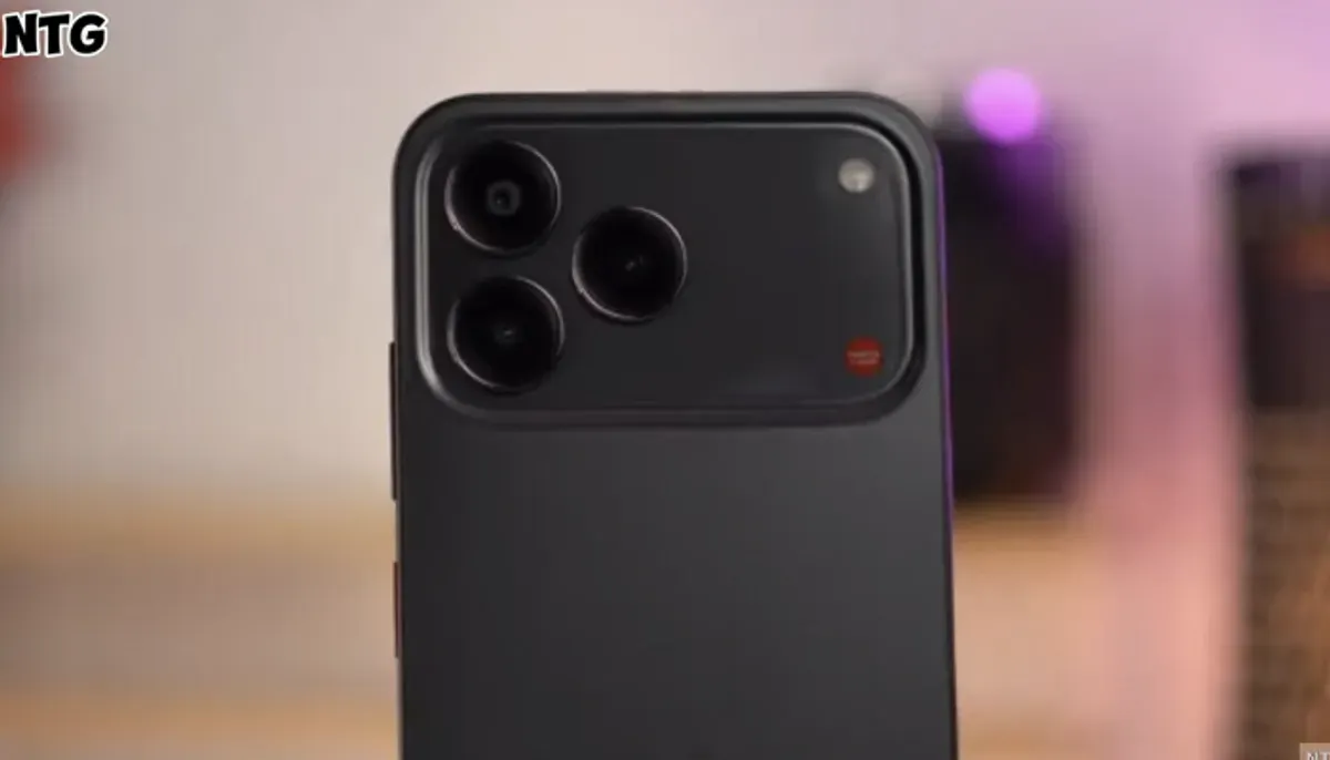 Nubia V80 Design - Rekomendasi Hp Android yang desainnya mirip iPhone. (Sumber: YouTube/NT Gadget)