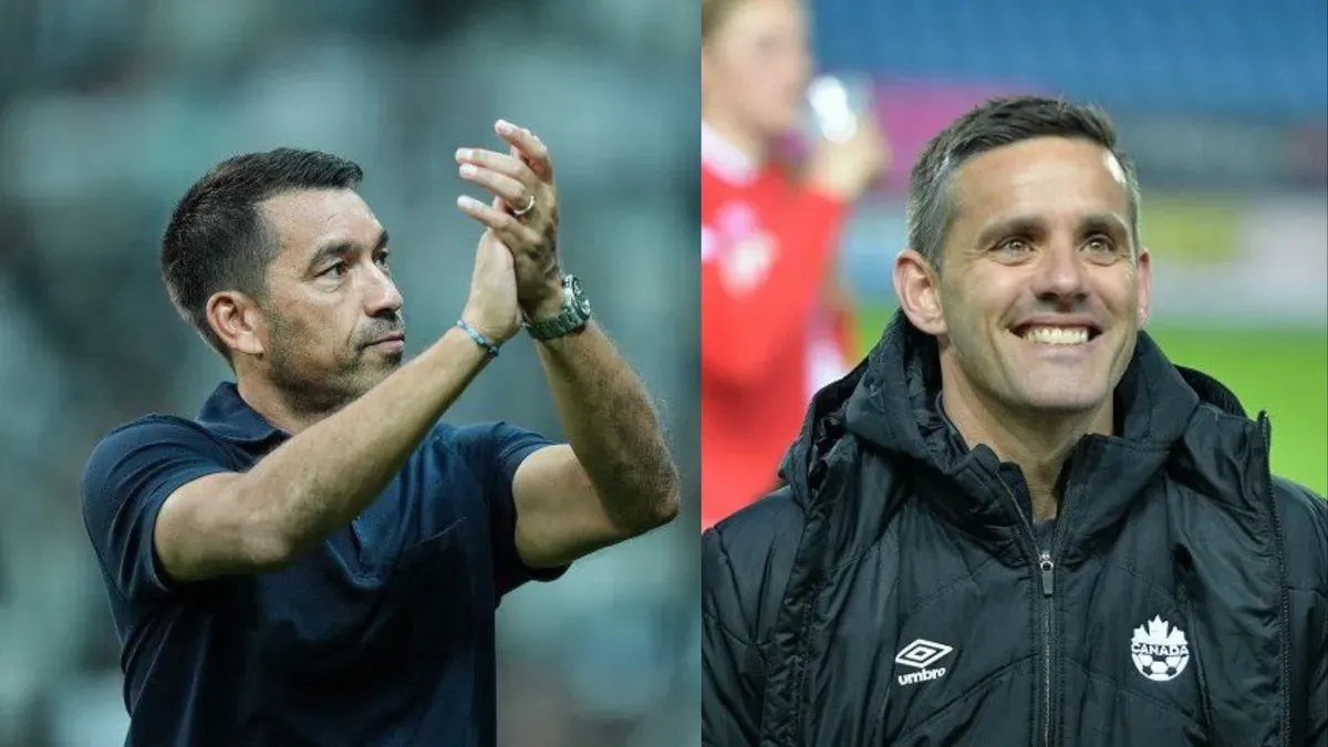 Giovanni van Bronckhorst dan John Herdman menjadi kandidat utama pelatih baru Timnas Indonesia dalam proses seleksi PSSI. (Sumber: Instagram)
