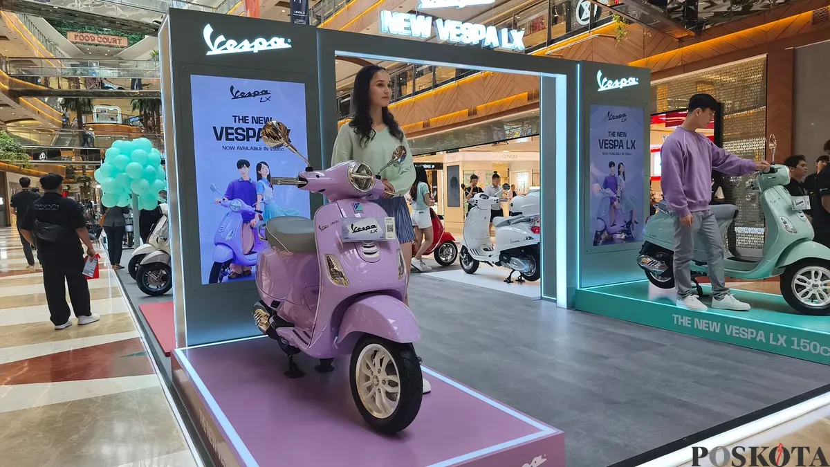 Program akhir tahun Piaggio Indonesia hadir dengan beragam penawaran untuk empat lini produk. (Sumber: Poskota/ Erwan Hartawan)