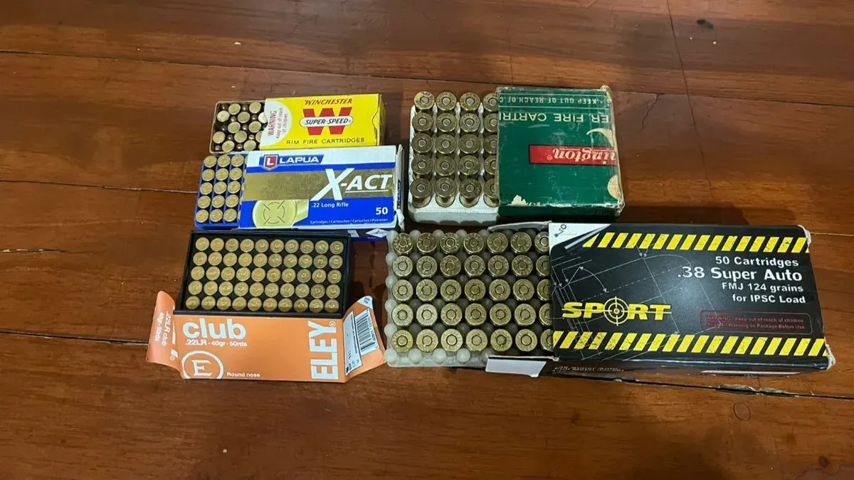 Amunisi ilegal yang disita Polda Metro Jaya. (Sumber: Dok. Polda Metro Jaya)