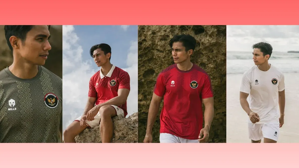 Jersey Timnas Indonesia SEA Games 2025 (Sumber: Instagram/@timindonesiaofficial)