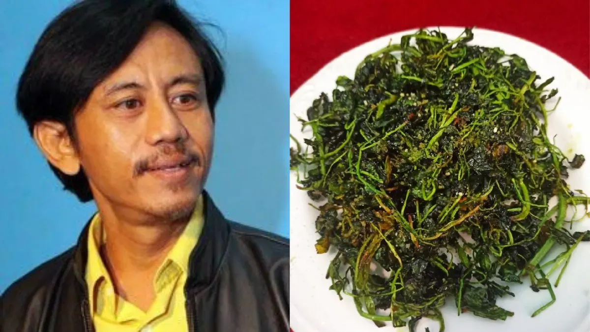 Mendiang Epy Kusnandar semasa hidup dan suasana Warung Jukut Goreng Samali. (Sumber: Instagram/@jukutgorengsamali)