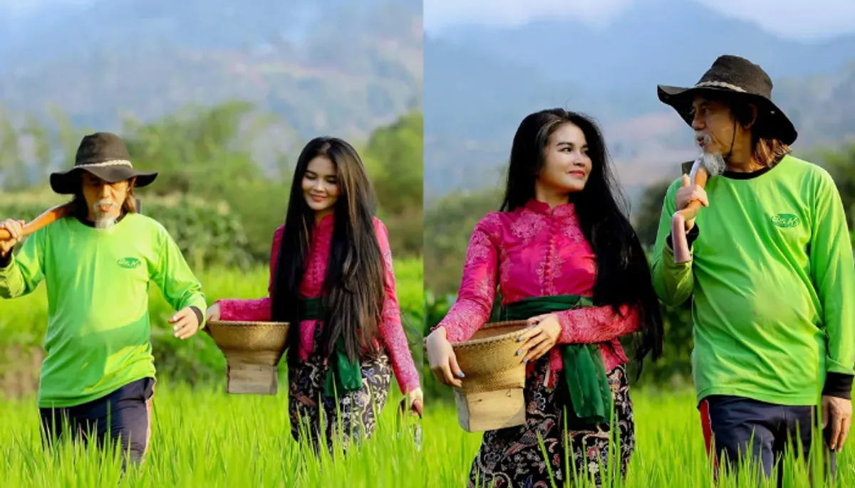 Epy Kusnandar telah berpulang. Fakta-fakta sosok Karina Ranau yang menemani perjuangan suami melawan penyakit hingga detik terakhir. (Sumber: Instagram/@karinaranau9)