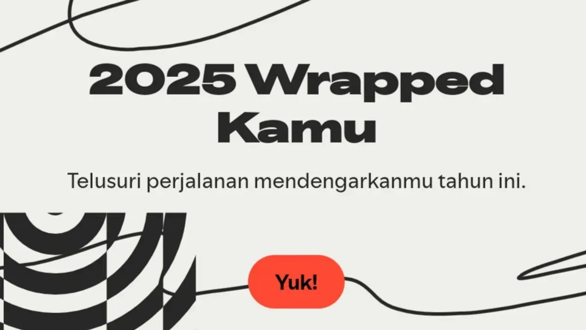 Cara buat Spotify Wrapped 2025. (Sumber: Spotify)