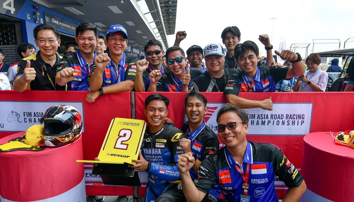 Tim Yamaha Racing Indonesia siap bertarung di seri pamungkas ARRC 2025. (Sumber: Dok Yamaha)