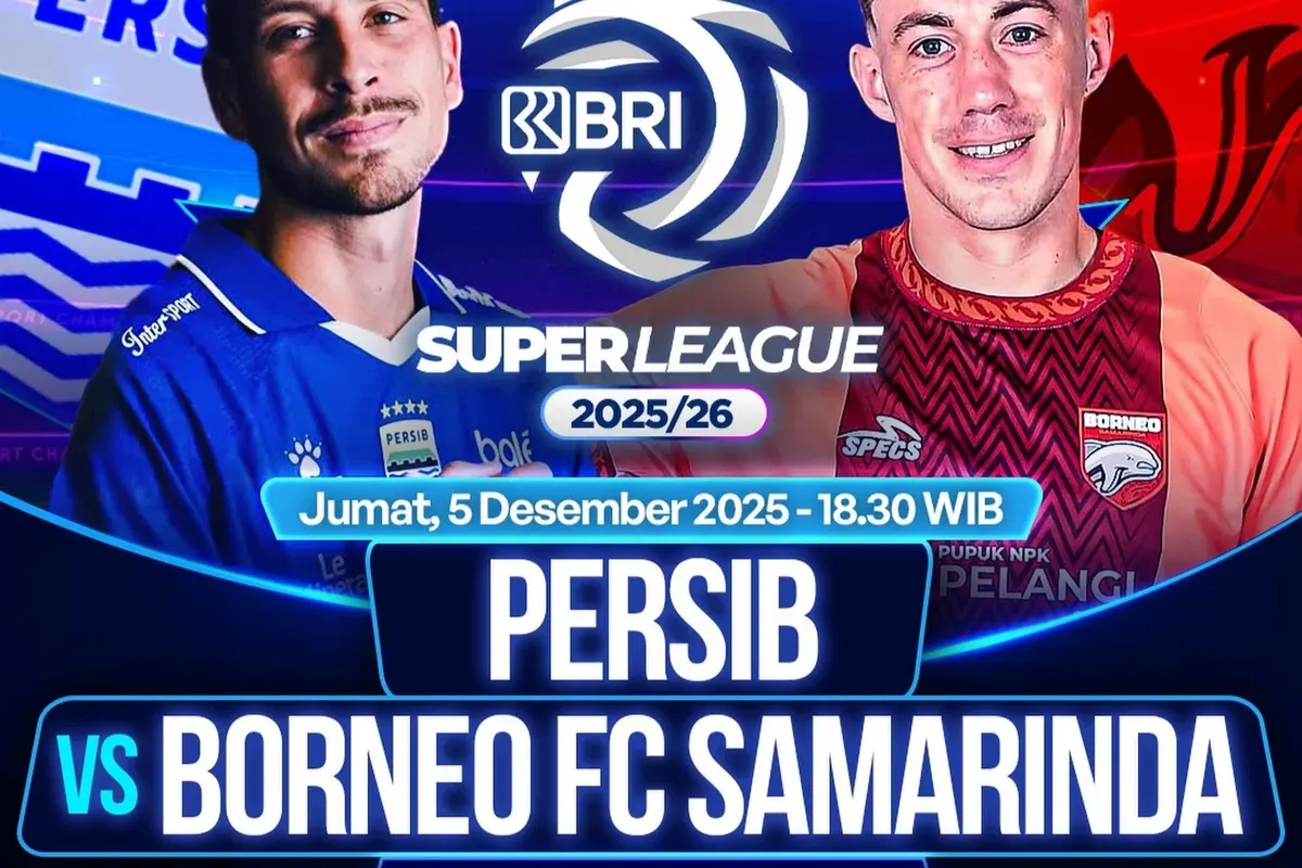 Pertandingan Persib vs Borneo FC, klik LINK LIVE STREAMING di sini (Sumber: Instagram/sports.indosiar/Edited Muhammad Ibrahim)