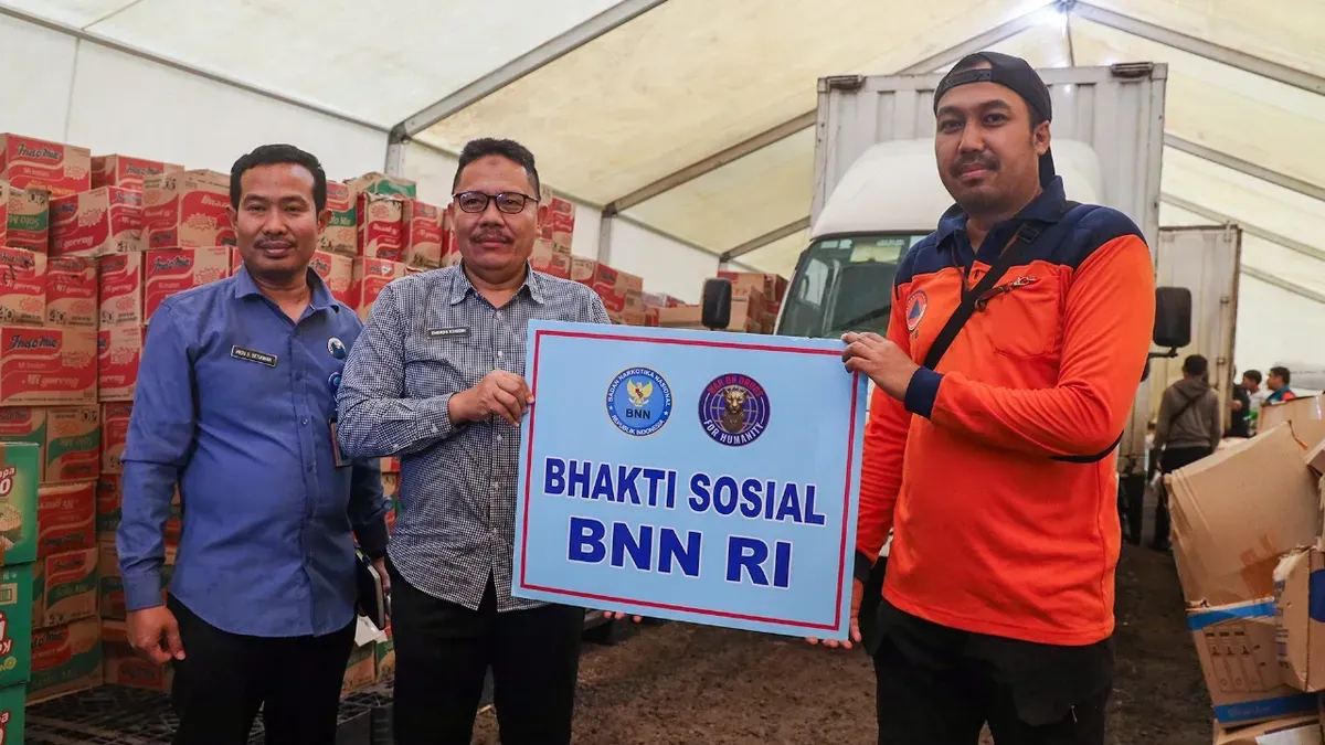 BNN menyiapkan 2.000 paket sembako yang akan disalurkan untuk korban banjir bandang di Aceh dan Sumatera Utara, sebagai wujud kepedulian dan solidaritas lembaga. (Sumber: Biro Humas dan Protokol BNN)