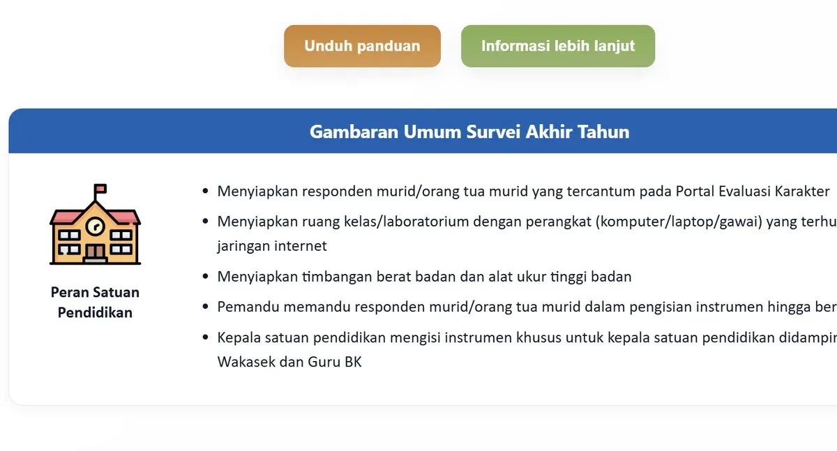 Kenapa Survei Penguatan Karakter Harus Diisi? Ini Fungsi, Sasaran, dan Link Akses Terbaru (Sumber: Dok/Kemendikdasmen)
