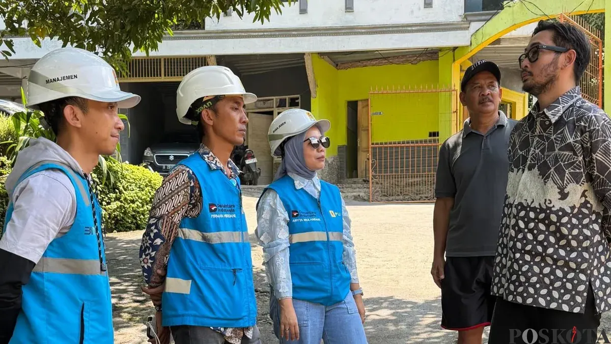 PLN UP3 Cimahi melakukan koordinasi dengan Bupati Bandung Barat, Jumat, 5 Desember 2025. (Sumber: Poskota/Gatot Poedji Utomo)