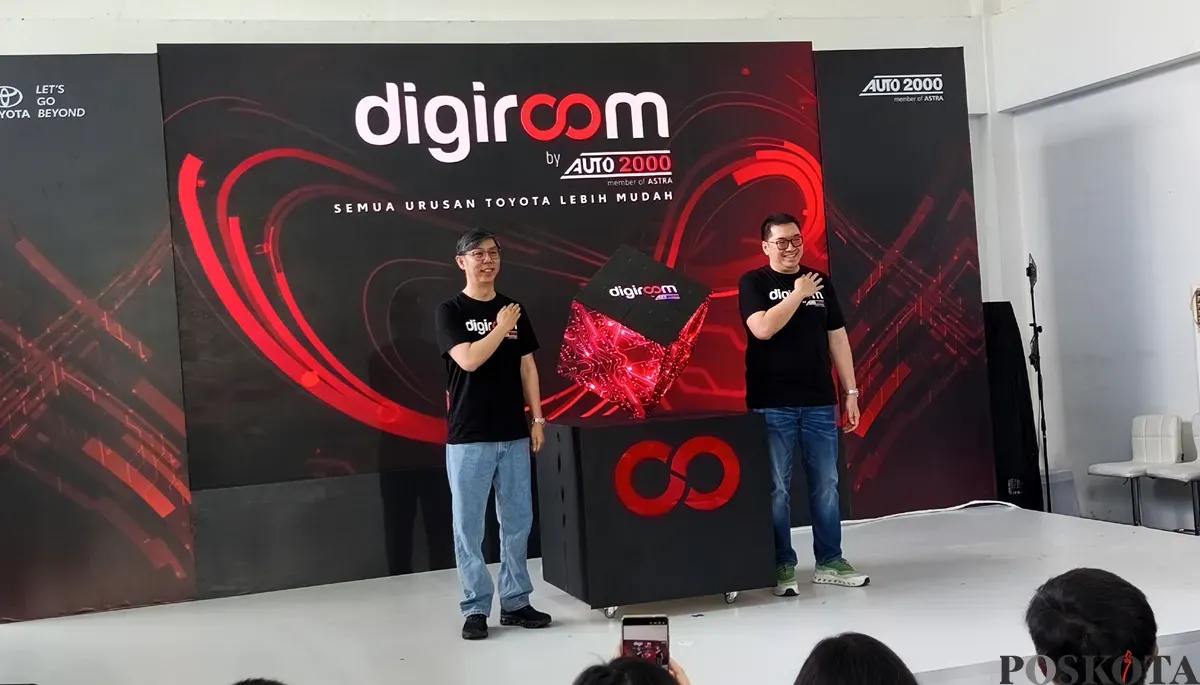 Auto2000 merilis Digiroom versi terbaru dengan fitur pembelian mobil, e-service, dan tracking real-time. (Sumber: POSKOTA | Foto: Erwan Hartawan)