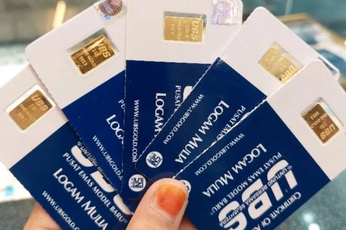 Update harga emas UBS terbaru hari ini. (Sumber: Istimewa)