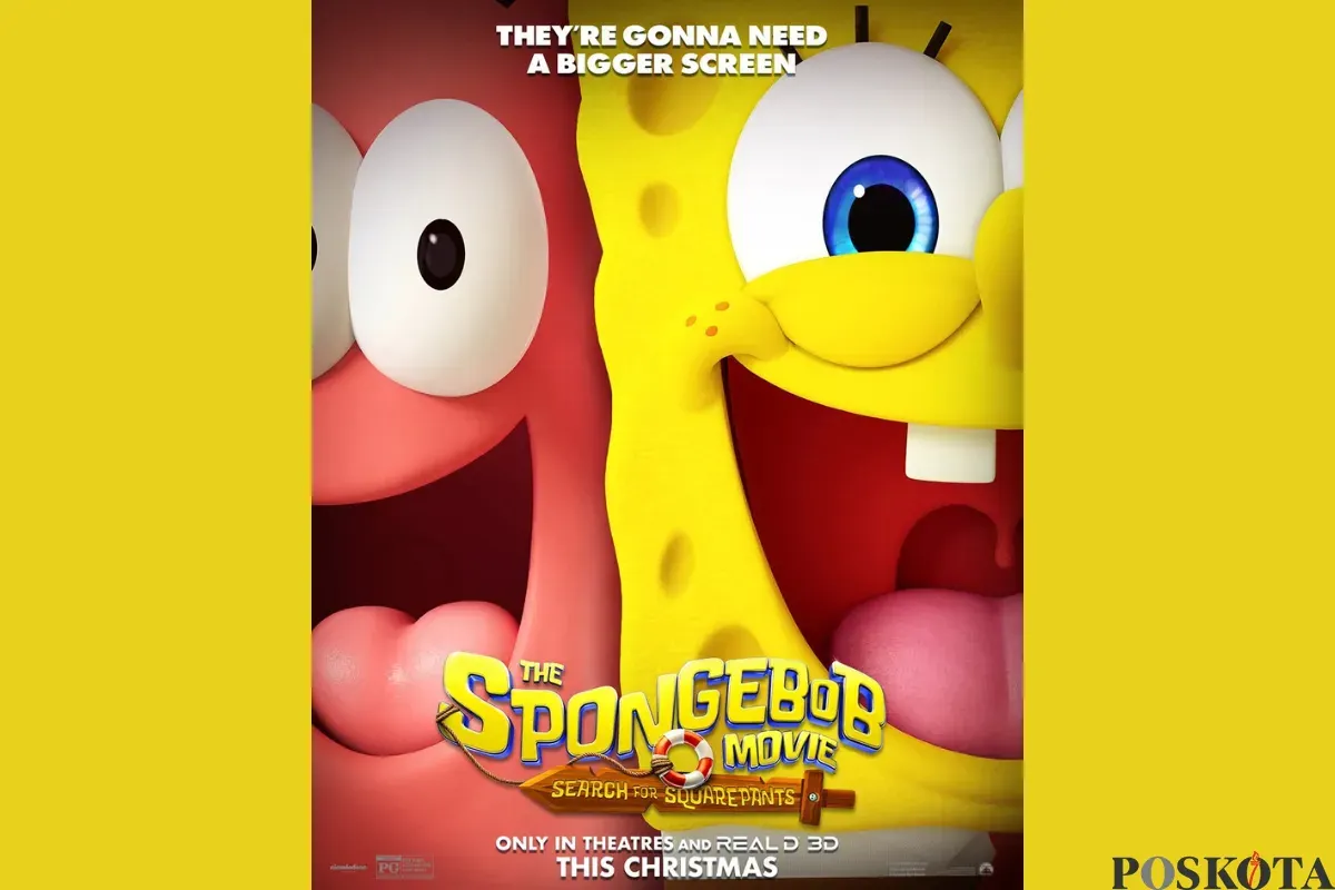 Poster The Spongebob Movie Search for Squarepants (Sumber: Instagram/spongebobmovie)