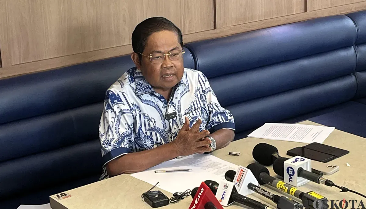 Anggota Majelis Penasehat Organisasi (MPO) IKA PMII, Idrus Marham. (Sumber: POSKOTA | Foto: Pandi Ramedhan)