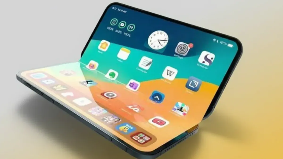 Spesifikasi iPhone Fold yang bocor di media sosial. (Sumber: Gemini AI)