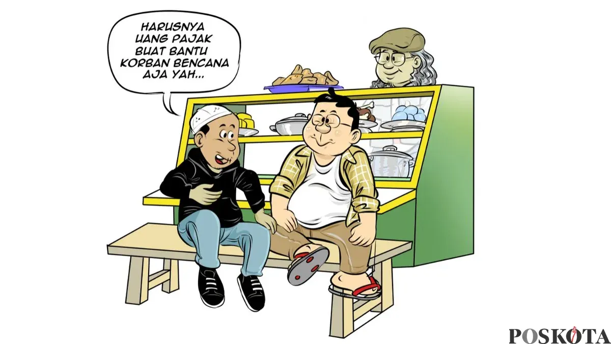 Obrolan Warteg. (Sumber: Poskota/Arif Setiadi)