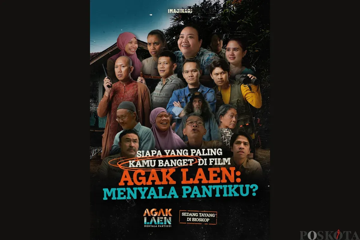 Poster Agak Laen Menyala Pantiku (Sumber: Instagram/imajinari.id)