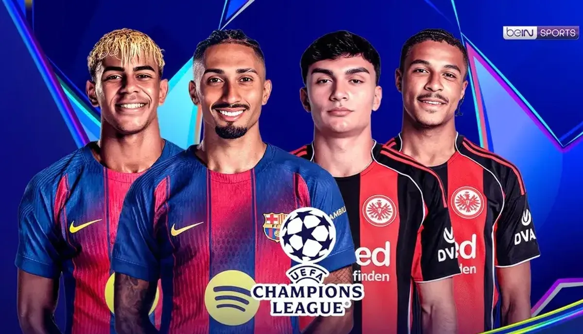 Saksikan pertandingan Barcelona vs Eintracht Frankfurt di Liga Champions 2025/2026. Klik link live streamingnya di sini! (Sumber: Vidio.com)
