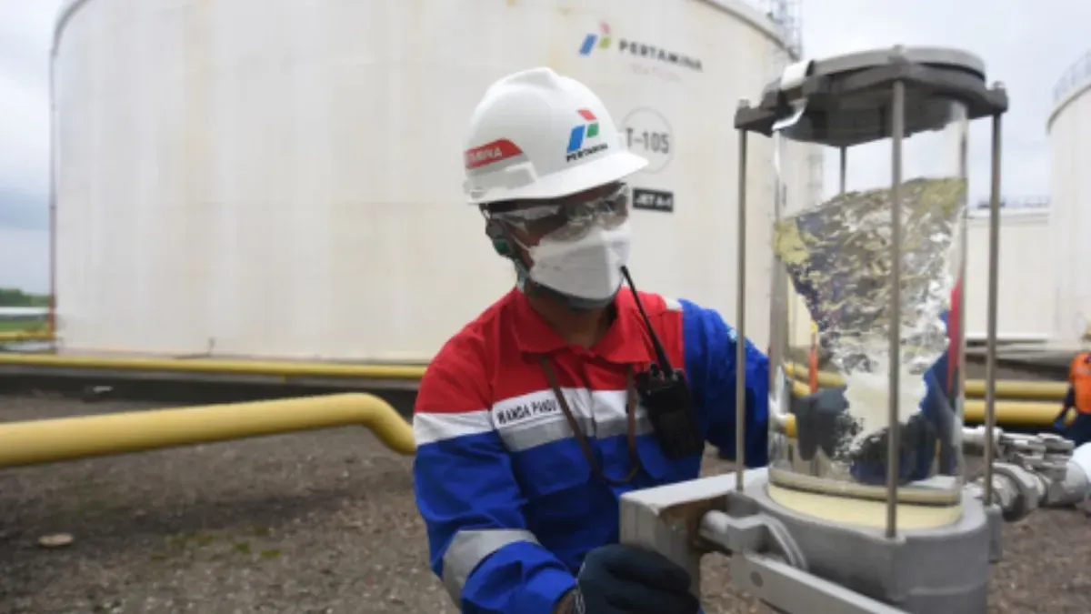 Avtur PT Pertamina. (Sumber: Dok. Pertamina)