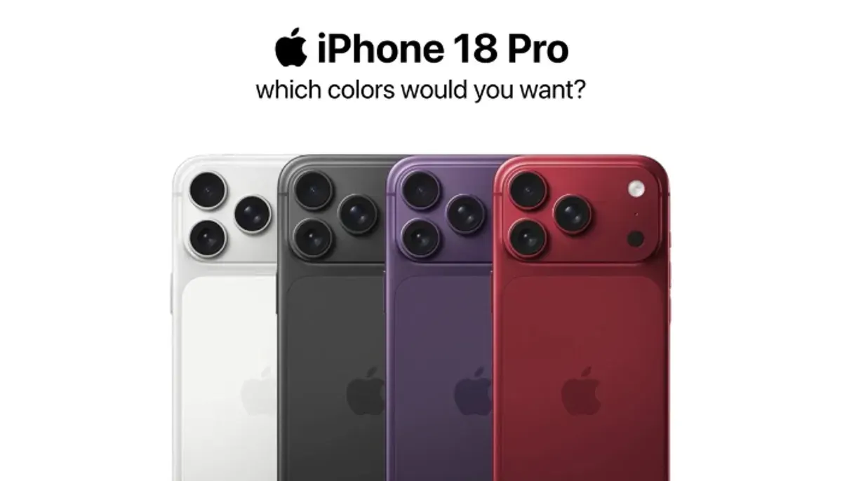 Bocoran desain dan warna iPhone 18 Pro. (Sumber: X/@theapplecycle)