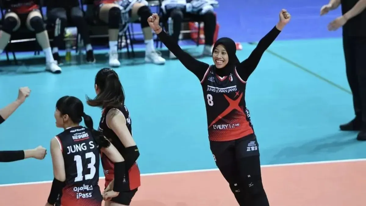 Megawati Timnas Voli Indonesia Putri (Sumber: Instagram)