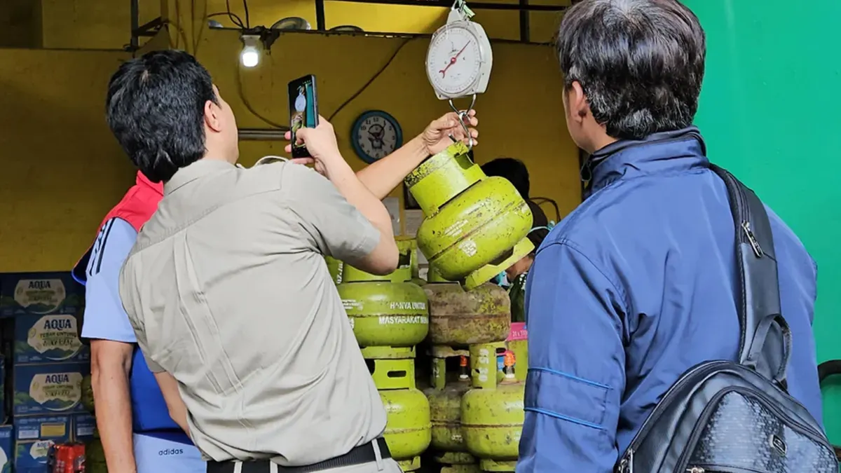 Ilustrasi harga gas LPG 3 kg di DKI Jakarta menjelang Natal dan Tahun Baru (Nataru). (Sumber: Berita Jakarta)