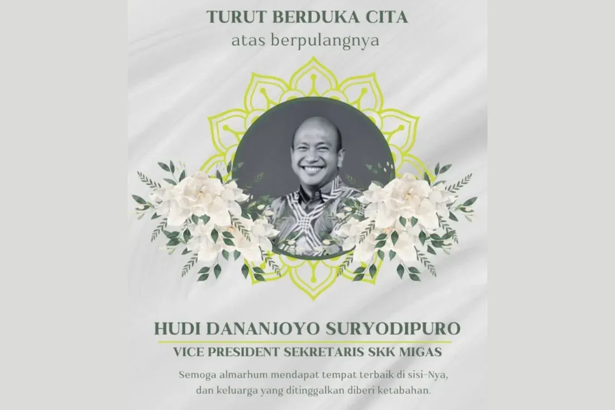 Ucapan belasungkawa SKK Migas atas meninggalnya Hadi Suryodipuro di Instagram. (Sumber: tangkapan layar)