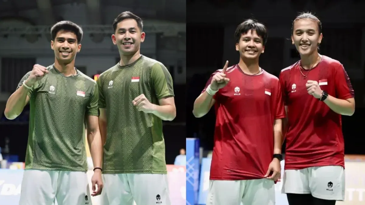 Klasemen SEA Games 2025 peluang dua emas badminton jadi penawar luka timnas U22 (Sumber: PBSI)