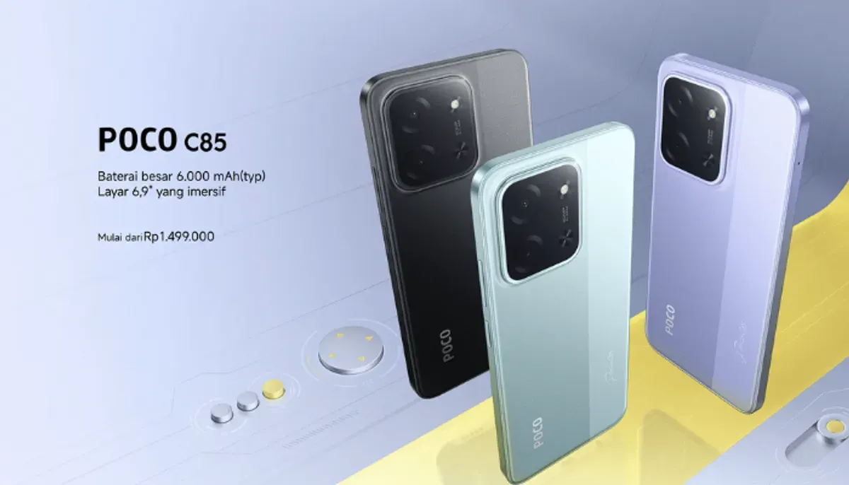 Review POCO C85, cek spesifikasi lengkapnya. (Sumber: mi.co.id)