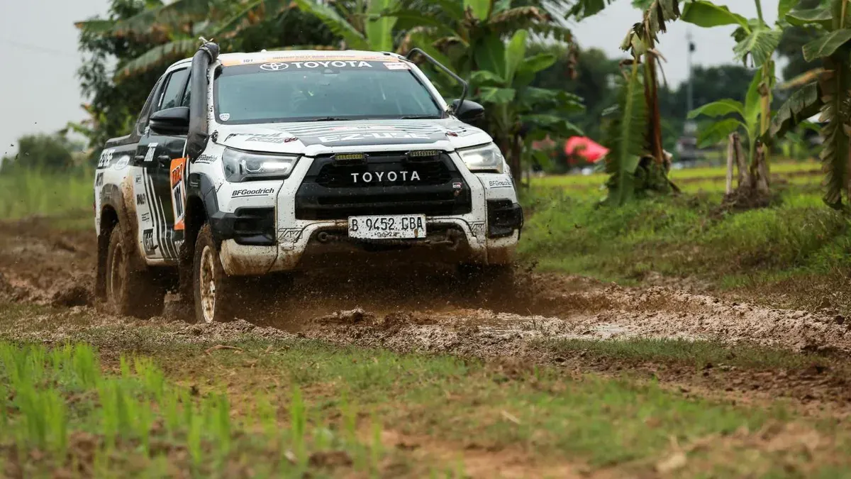 Jejelogy di ajang Indonesia Rally Raid Adventure atau IRRA 2025. (Sumber: Dok. Jejelogy)