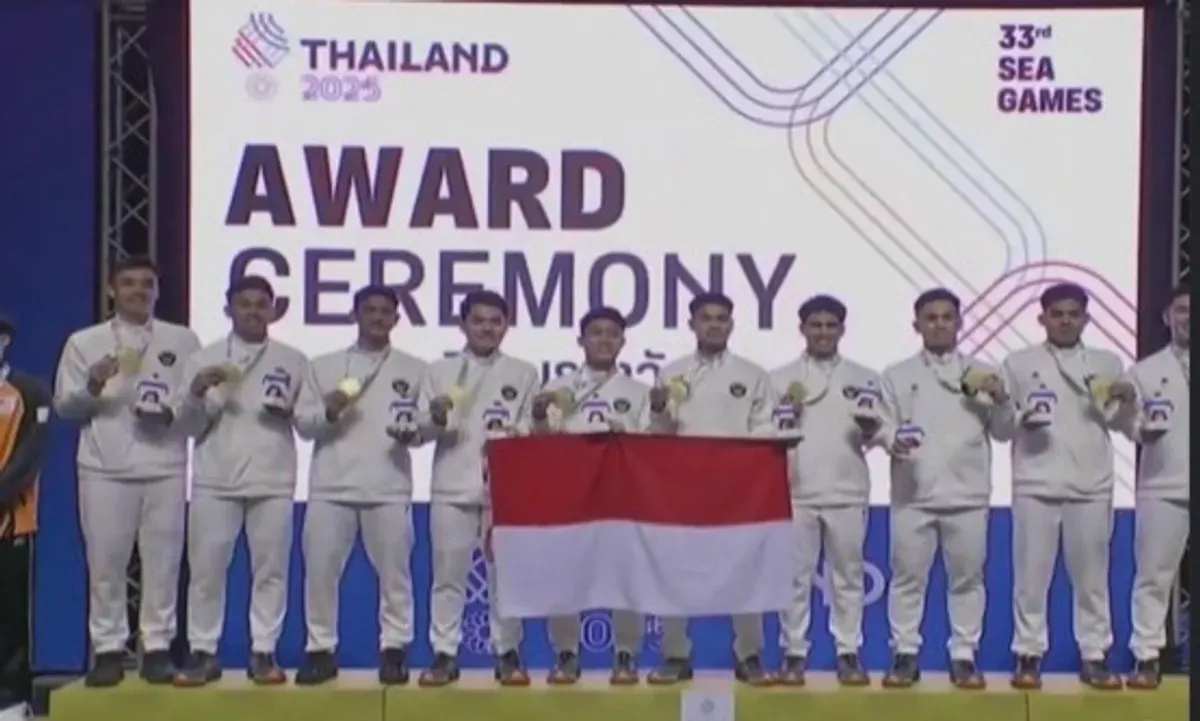 Tim Indonesia berhasil menambah koleksi emas di ajang SEA Games 2025 pada cabor Bulu Tangkis. Cek update terbarunya di sini (Sumber: Instagram/@inabadminton)
