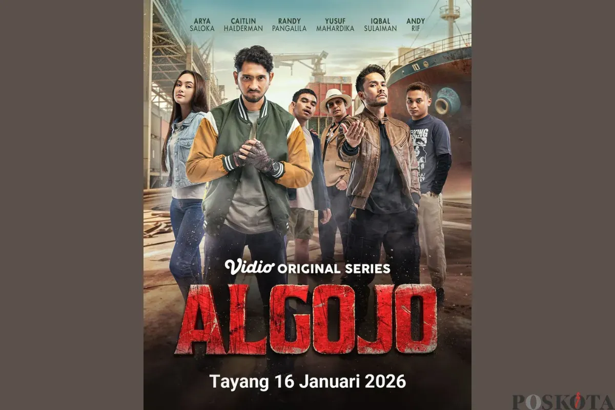 Official poster serial Algojo di Vidio (Sumber: Instagram/algojoseries_official)