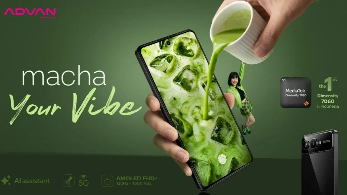 Spesifikasi Advan Macha 5G dan harganya. (Sumber: Advan)