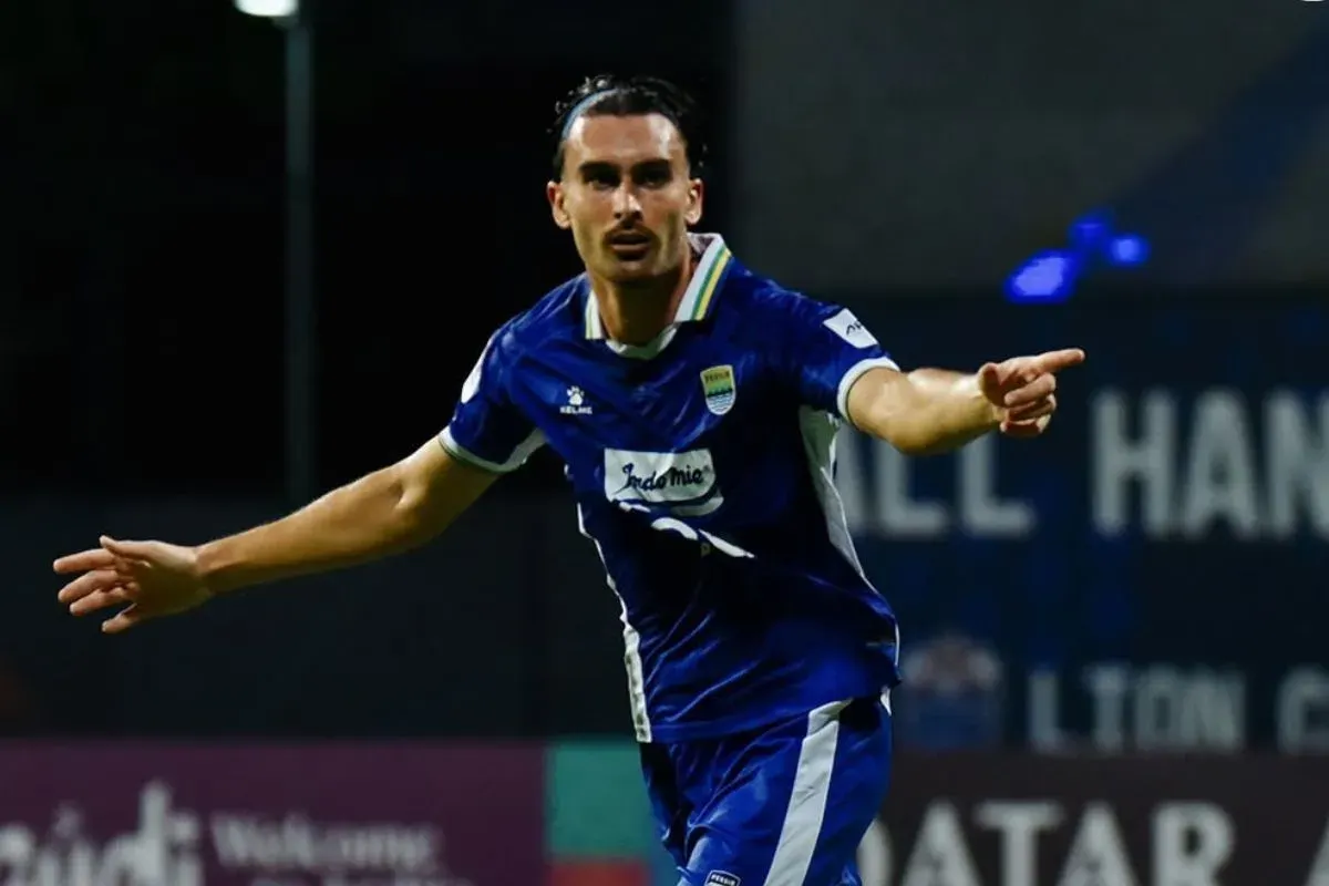 Striker Persib Bandung, Andrew Jung. (Sumber: persib.co.id)