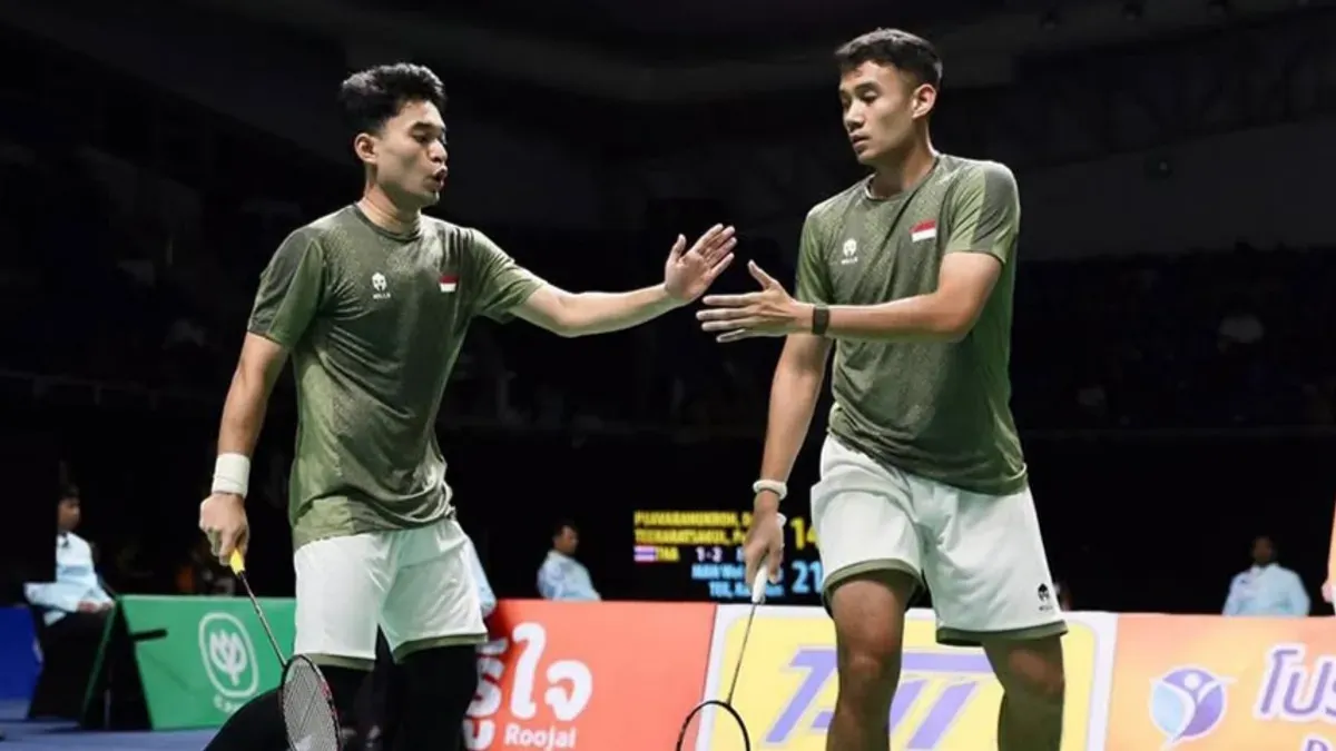 Jadwal final badminton SEA Games 2025 beregu putra. (Sumber: Instagram/@badminton.ina)