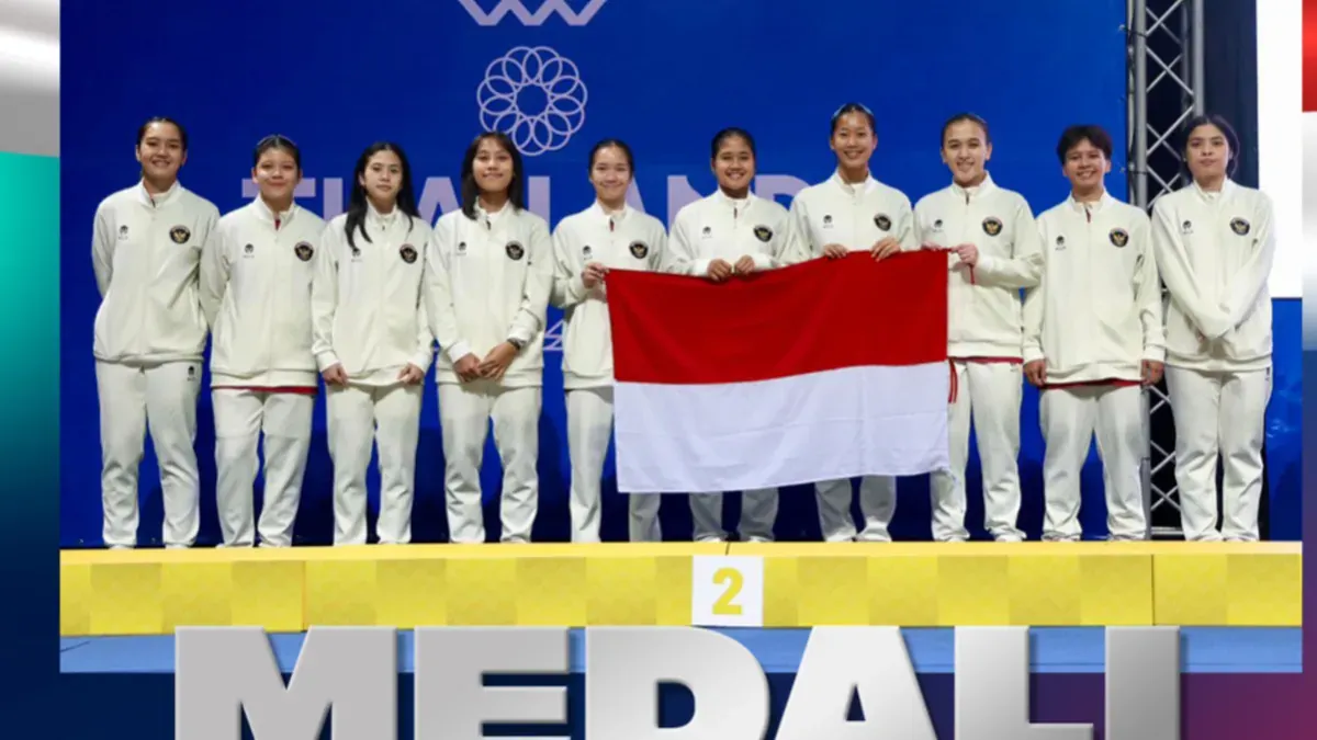 Potret tim regu putri yang diturunkan dalam SEA Games 2025. (Sumber: X/@INABadminton)