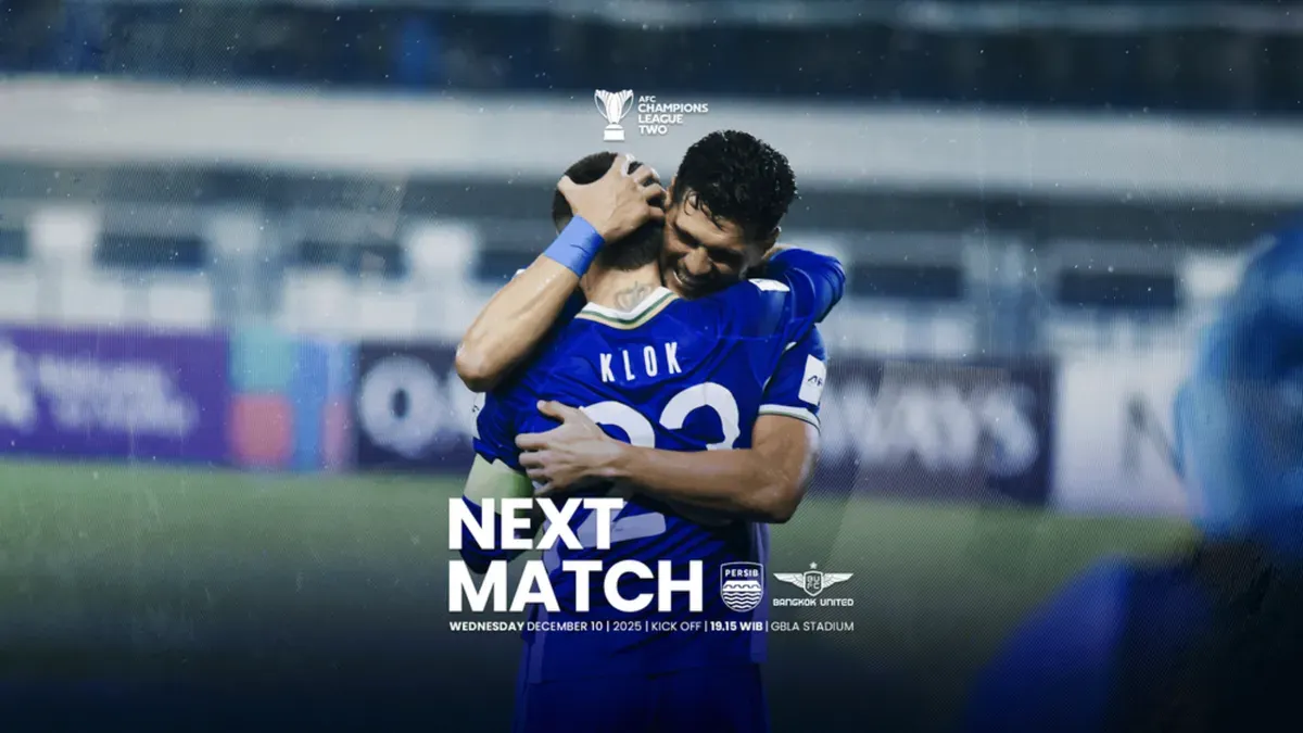 Link live streaming Persib Bandung vs Bangkok United di ajang ACL 2. (Sumber: Persib)