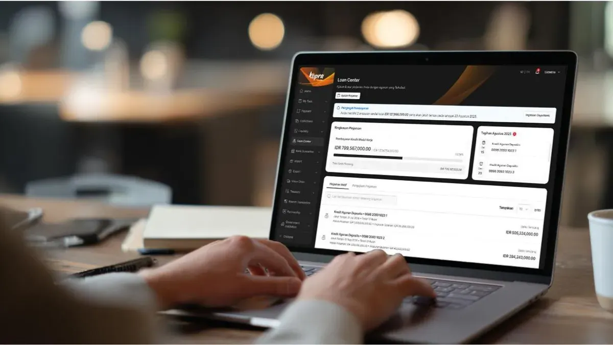 Kopra by Mandiri menghadirkan fitur Kredit Agunan Deposito (KAD) untuk nasabah. (Sumber: Dok. Bank Mandiri)