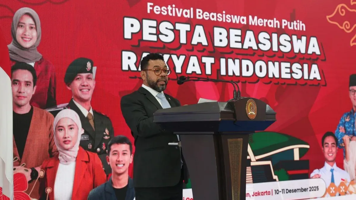 Festival Beasiswa Merah Putih yang diselenggarakan DPD RI di Gedung DPD RI, Senayan, Jakarta Pusat, Kamis, 10 Desember 2025. (Sumber: Dok. DPD RI)