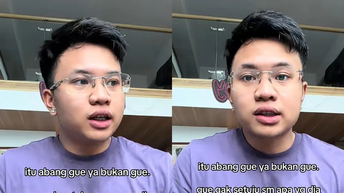 Bigmo Jannah klarifikasi soal sang kakak, Resbobb yang diduga hina suku Sunda. (Sumber: TikTok/Bigmo)